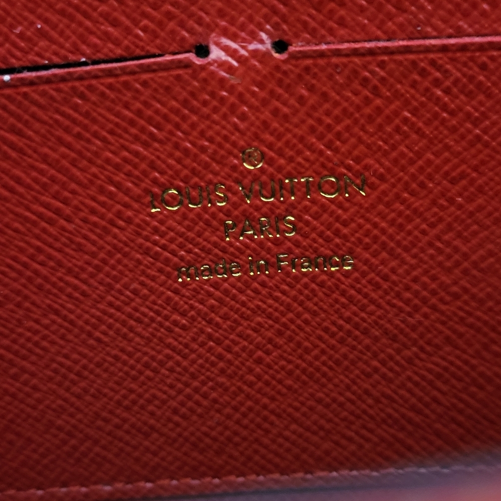 LOUIS VUITTON Monogram Retiro Zippy Wallet Cherry..Authentic.. - Picture 9 of 14